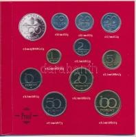 1994. 10f-200Ft 11klf darabos forgalmi sor dísztokban, benne 200Ft Ag "Deák" T:PP