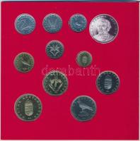 1994. 10f-200Ft 11klf darabos forgalmi sor dísztokban, benne 200Ft Ag "Deák" T:PP