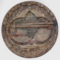 DN Ezüstözött, zománcozott olimpiai fém jelvény (20mm) T:2