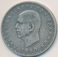 Görögország 1960. 20D Ag "I. Pál" T:2- Greece 1960. 20 Drachmai Ag "Paul I" C:VF