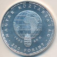 1992. 200Ft Ag "Veszélyeztetett állatvilág - gólya" T:BU
Adamo EM126