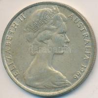 Ausztrália 1966. 50c Ag "II. Erzsébet" T:2,2- Australia 1966. 50 Cents Ag "Elizabeth II" C:XF,VF