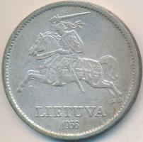 Litvánia 1936. 10L Ag "Vytautas" T:2-
Lithuania 1936. 10 Litu Ag "Vytautas" C:VF