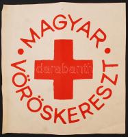 cca 1920 Vöröskeresztes kisplakát, címke / Red Cross label 25x25 cm