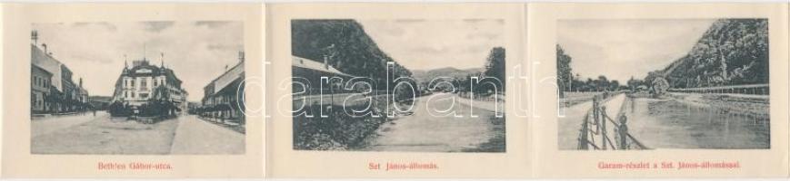 Besztercebánya leporellocard (fl)