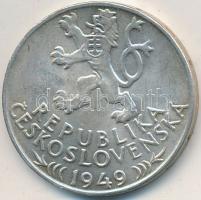 Csehszlovákia 1949. 100K Ag "Iglói bányászat 700. évfordulója" T:2
Czechoslovakia 1949. 10...