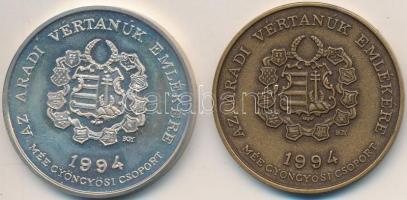 Bognár György (1944-) 1994. "MÉE Gyöngyösi Csoport - Aradi Vértanúk / Leiningen-Westerburg Káro...