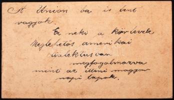 1910 "Vasmunkások figyelem!" A Gépészek Egyesülete 466. felhívása az egylet gyűlésén való ...