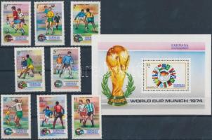 1973-1974 4 db teljes sor + 4 db blokk 1973-1974 4 sets + 4 block