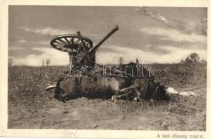 A futó ellenség mögött; Érdekes Újság / WWI Hungarian military, horse (EK)