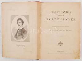 Petőfi Sándor összes költeményei. Bp., é. n., Anthenaeum, 3. népies kiad. Kicsit kopott félműbőr köt...