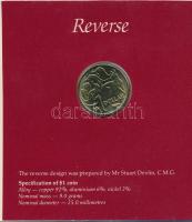 Ausztrália 1984. 1$ papírtokos díszkiadásban T:1
Australia 1984. 1 Dollar in paper case C:UNC