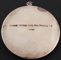 Női ezüst medál, vietnami, Ag, br.:16gr, jelzett, d:4cm / Ladies silver pendant, from Vietnam