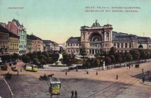 Budapest VII. Keleti pályaudvar, villamosok (EB)