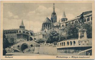 Budapest I. Halászbástya, Mátyás templom, leporellocard