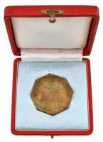 1959. "MEDOSZ Nemzetközi Lovasverseny Sopron 1959 III. hely" nyolcszögletű maratott rézlem...