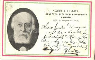 1902 Kossuth Lajos százéves születési évfordulója