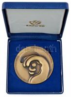 Portugália 1998. "Lisszabon Expo - Az óceán a jövő öröksége" Br emlékérem Joao Machado műv...