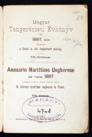 Magyar tengerészeti évkönyv az 1897. évre Annuario marittimo Ungherese 
Fiume, 1897. Stabilimento Em...