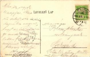 Szeged, Honvéd laktanya; Grünwald Hermann kiadása (EB)