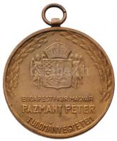 Manno Miltiadesz (1879-1935) DN "Budapesti Királyi Magyar Pázmány Péter Tudományegyetem / Pro p...