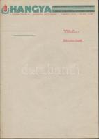 cca 1910-1940 3 db régi használatlan díszes fejléces levélpapír (Eternit Művek-Hatschek Lajos, Dr. K...