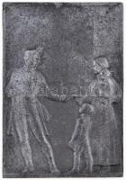 Berán Lajos (1882-1943) 1914-1915. "Gróf Tisza István / Maros Vásárhely 1914-1915" hadifém...