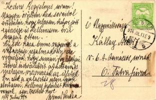 Szeged, Halászbárkák; kiadja Bartos Lipót