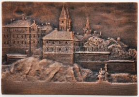 1940. "MOVE - Veszprémi Társadalmi és Sport Egyesület 1920-1940" Br plakett (61x42mm) T:2-