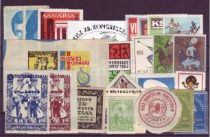 1914-1989 25db régi és modern levélzáró