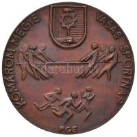 Peternák Gusztáv (1928-) 1975. "Komárom megyei Vasas Sportnap / Hazánk 30 éve szabad 1945-1975&...