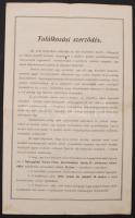 1925 Nyíregyháza, A Nyíregyházi Felső Kereskedelmi Iskola végzős növendékeinek találkozási szerződése