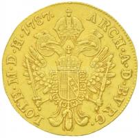 Ausztria 1787A Dukát Au "II. József" Bécs (3,48g/0.986) T:2,2-
Austria 1787A Ducat Au &quo...