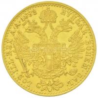 Ausztria 1892. Dukát Au "Ferenc József" Bécs (3.5g/0.986) T:2
Austria 1892. Ducat Au "...