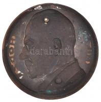 Csehszlovákia ~1930. "Milan Hodza" Br plakett. Szign.: IHRISKY (195mm) T:2- ü.
Czechoslova...