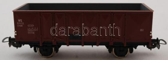 Piko játékvasúti modell, teherkocsi, eredeti dobozában, 9x3,5x3,5 cm