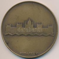 1930. "XII. Nemzetközi Építész Kongresszus / Budapest" Br emlékérem eredeti tokjában (61mm...