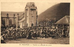 Moamoa, Taalolo ou offrande de vivres / native ceremony (EK)