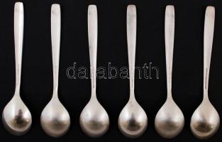 UNITED AIRLINES ezüstözött kanál International Silver Co.), 6db / UNITED AIRLINES SPOON silver plate...