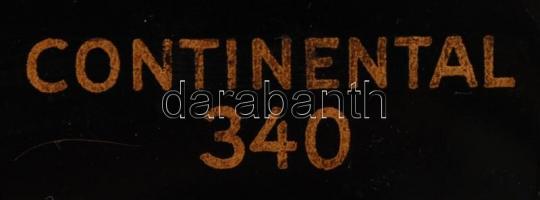 cca 1935 Continental írógép, eredeti tokban Esztétikailag, műszakilag megkímélt állapotban