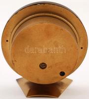 Fischer asztali barométer, réz, m:12cm