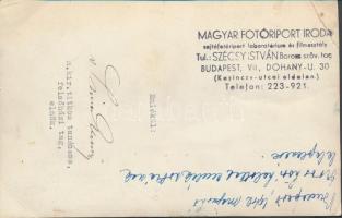 1942 Bp., Ludovika tér, az I. világháborúban hősi halált halt orvosok emlékszobrának leleplezése, ra...