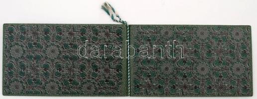 1931 A Pénzügyőr Sport Egyesület dombornyomott, címeres kemény borítója, valószínűleg meghívó, vagy ...