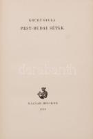 Krúdy Gyula: Pest- Budai séták. Budapest, 1958, Helikon. Kiadói egészvászon kötésben. Jó állapotban.