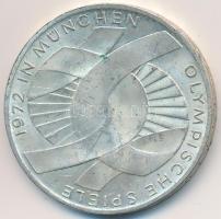 NSZK 1972D 10M Ag "Olimpia-München / Csomó" T:2 
FRG 1972D 10 Mark Ag "Olymics Munich...