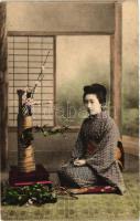 Japanese geisha, folklore