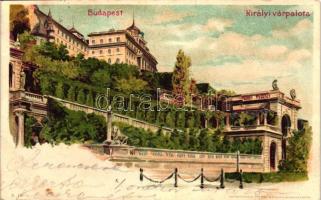 Budapest I. Királyi Várpalota, Kosmos litho (Rb)