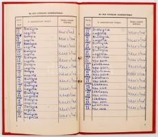 1931-1965 9 db különféle gimnáziumi, főiskolai és egyetemi bizonyítvány, leckekönyv, Degré Alajos (1...