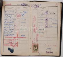 1931-1965 9 db különféle gimnáziumi, főiskolai és egyetemi bizonyítvány, leckekönyv, Degré Alajos (1...