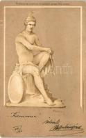 Mars, hussar, Kosmos 181. hold to light litho